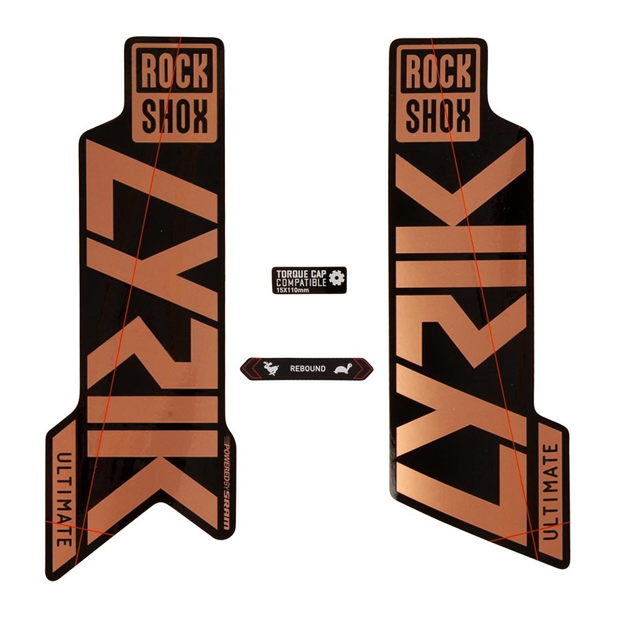 RockShox Lyrik Ultimate Decal Kit